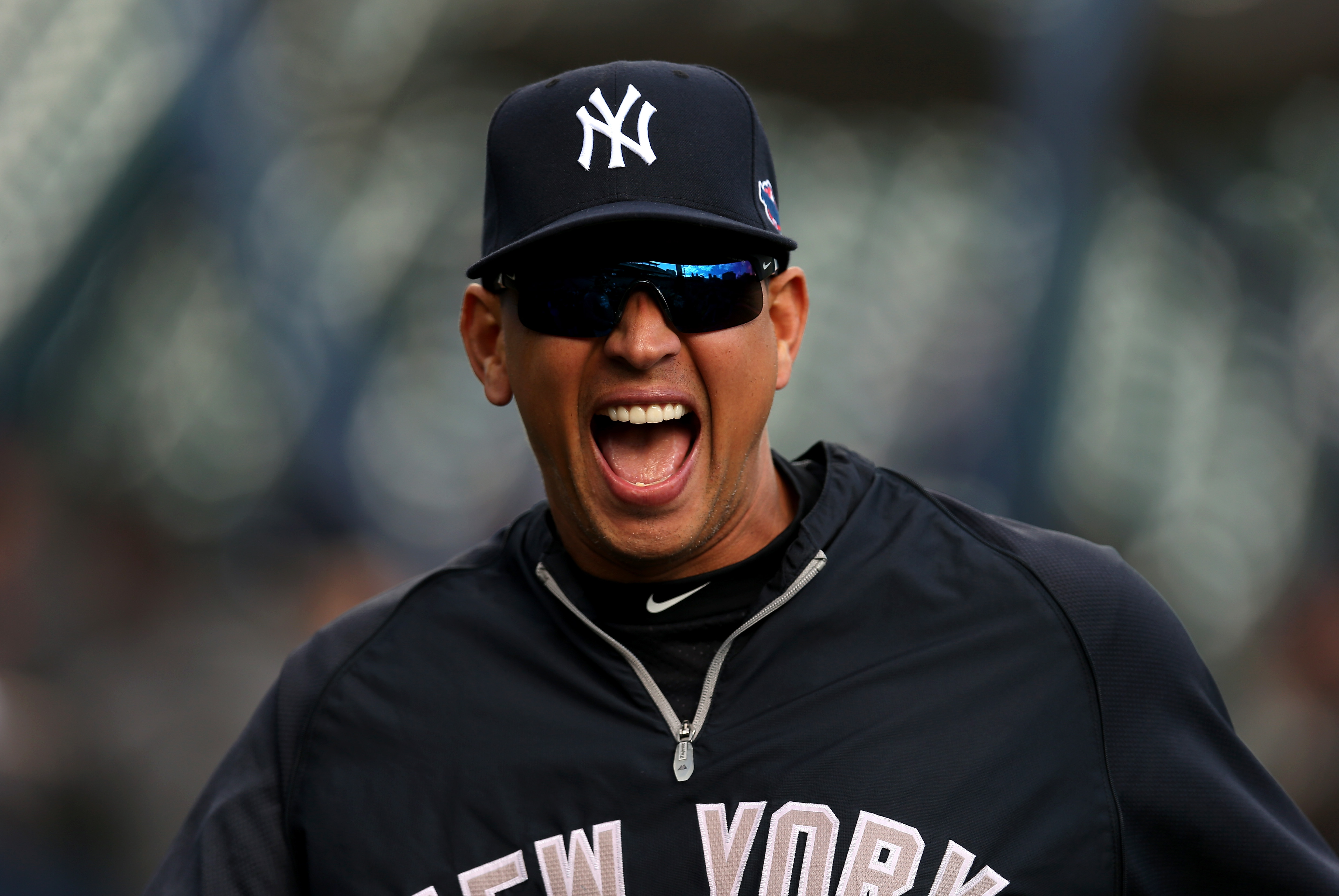 Now Batting For The New York Yankees Number #13 Alex Rodriguez