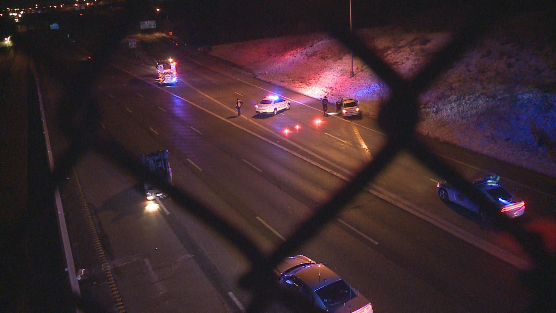 Multi-car Accident Causes I-270 To Shut Down Overnight 