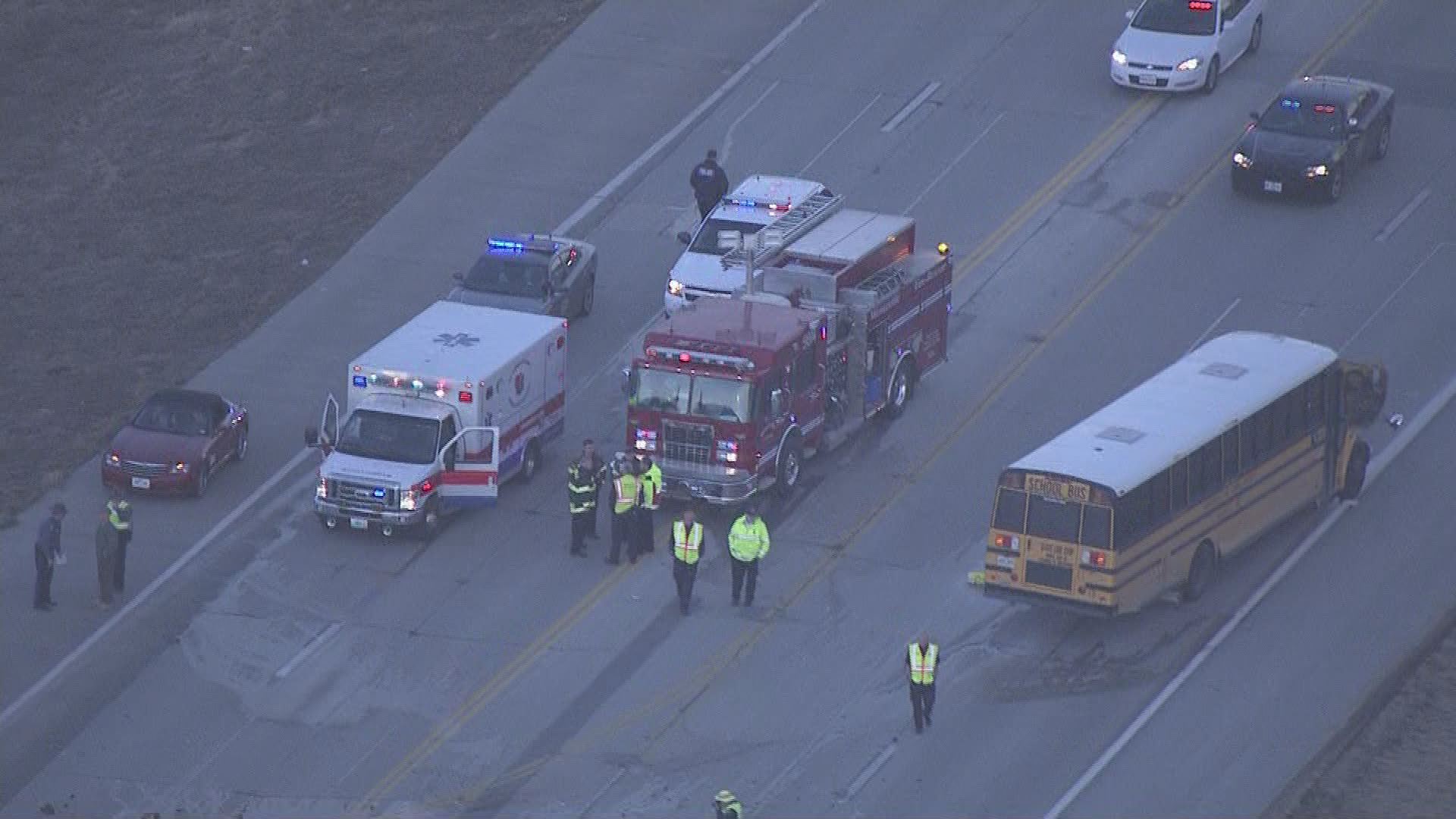 Two killed in accident involving school bus in Wentzville