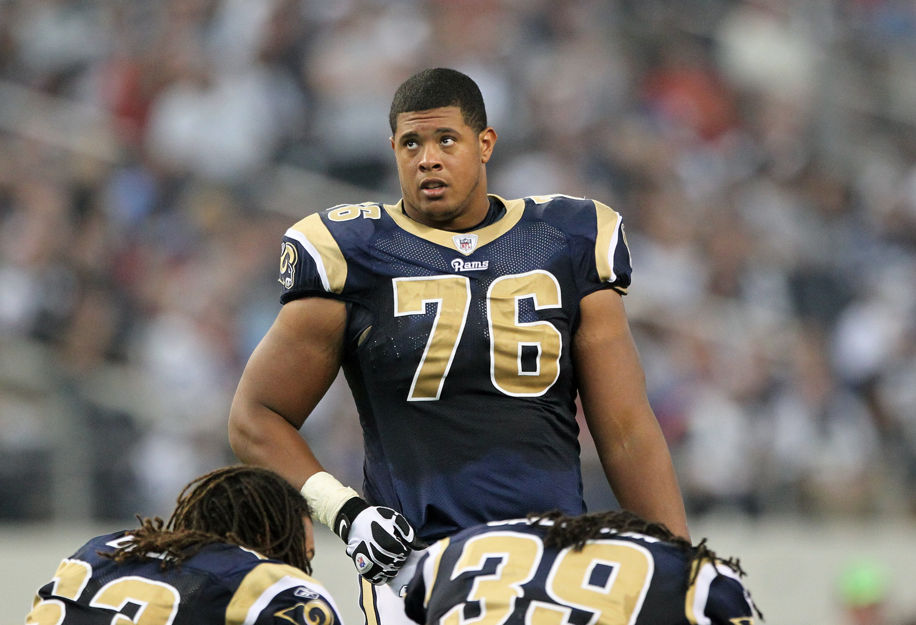 Rodger Saffold at the Pro Bowl