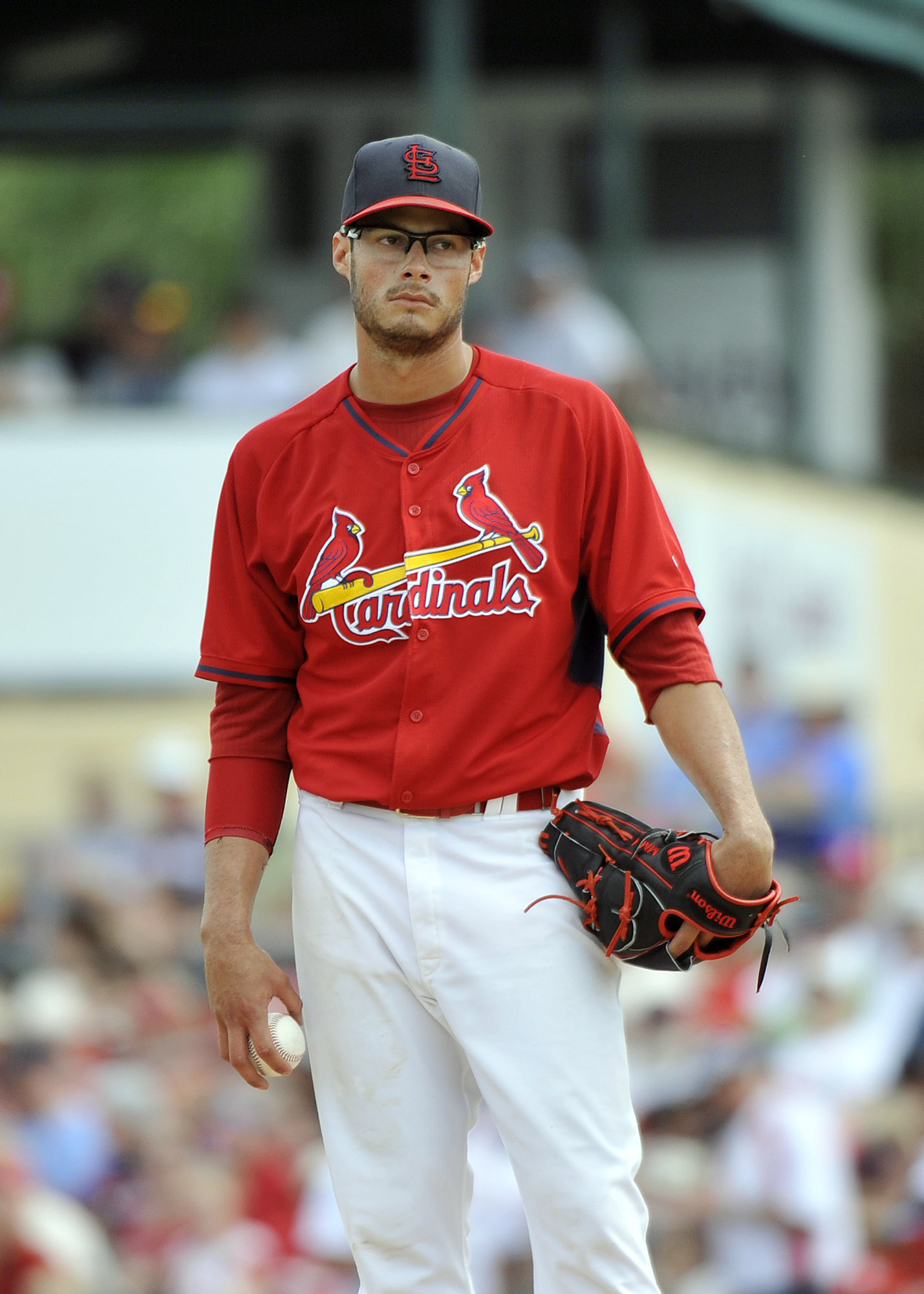 Joe Kelly in high school. Look at that hair!  Stl cardinals, St louis  baseball, St louis cardinals