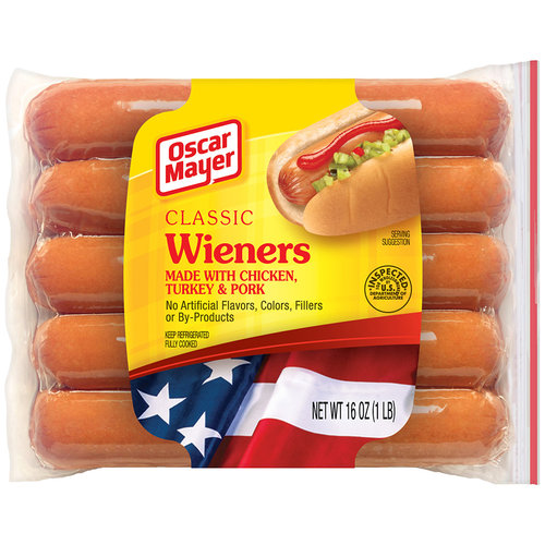 Kraft Oscar Mayer Hot Dog Wieners Case