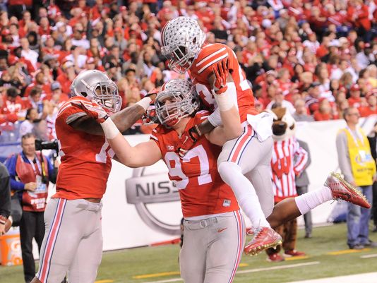 January 12, 2015: Ohio State Buckeyes defensive end Joey Bosa (#97