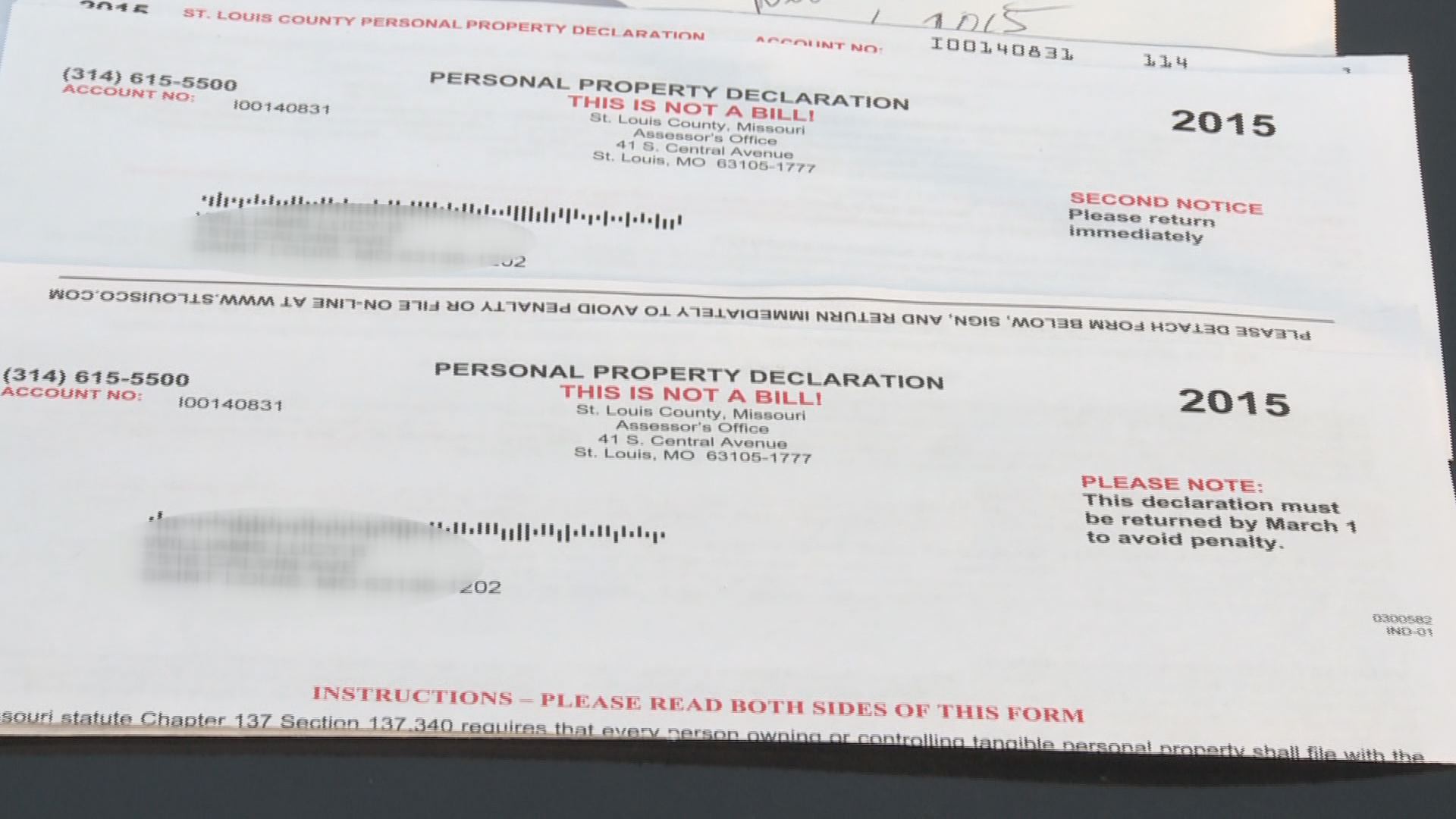 St. Louis County sends duplicate tax notices