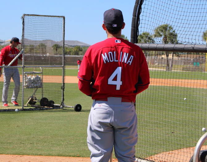 Why Cardinals can expect less Yadier Molina this year