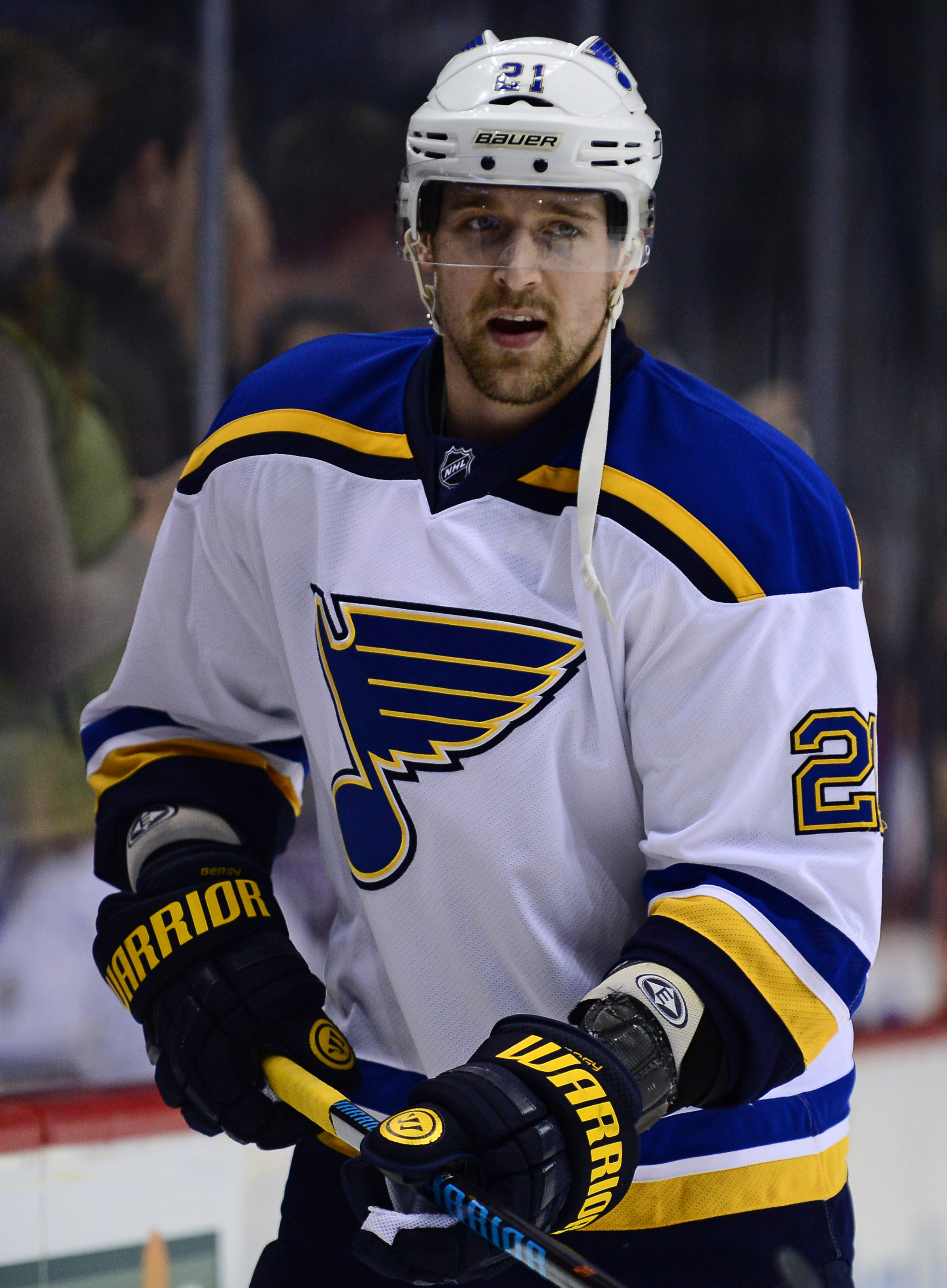 It's all about us.' David Backes will set history aside with Blues