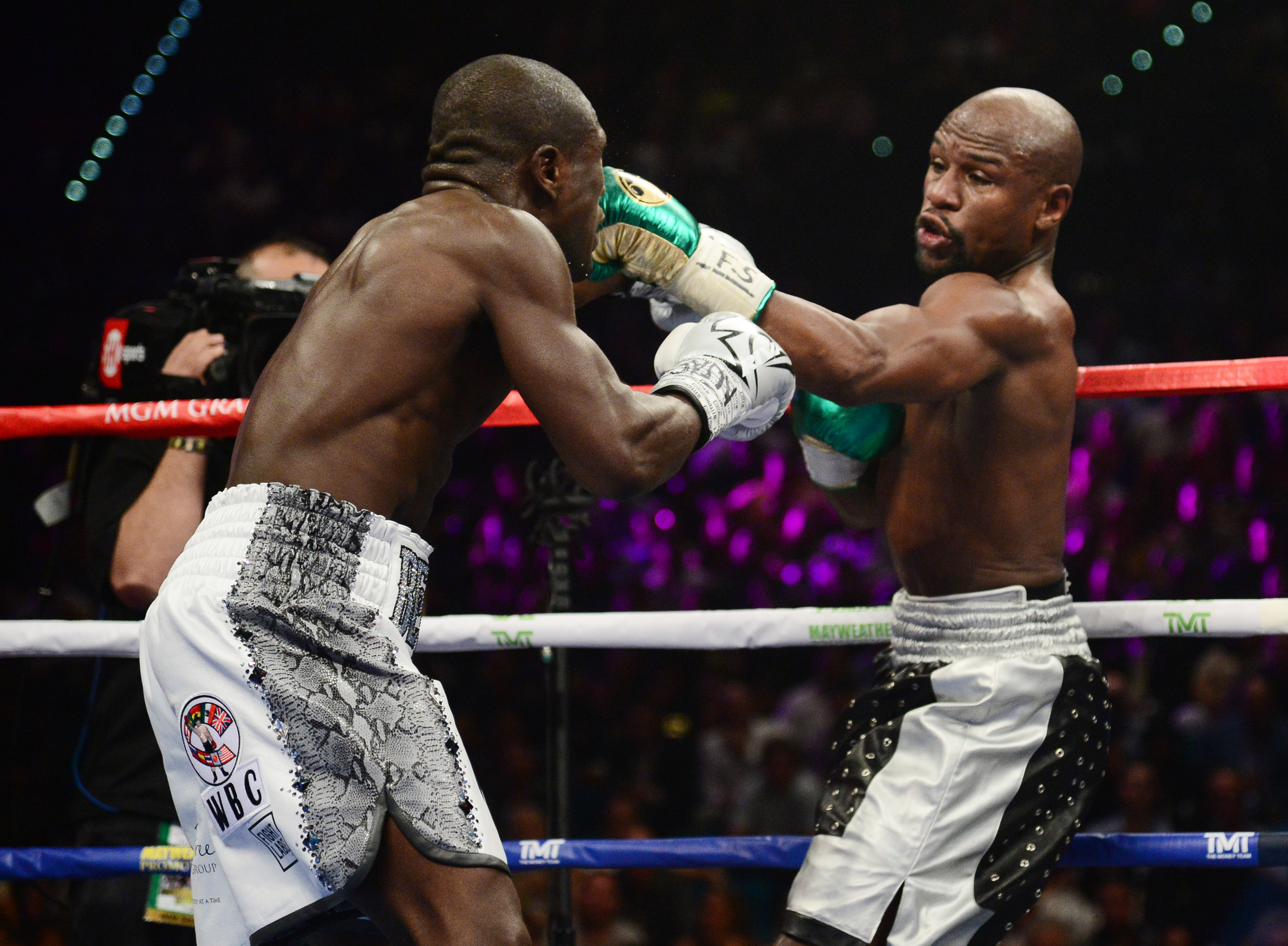 Andre Berto on why fighting Floyd Mayweather felt like he just got