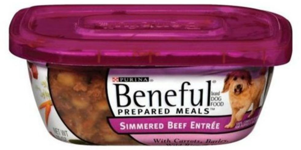 Wet dog food clearance recall