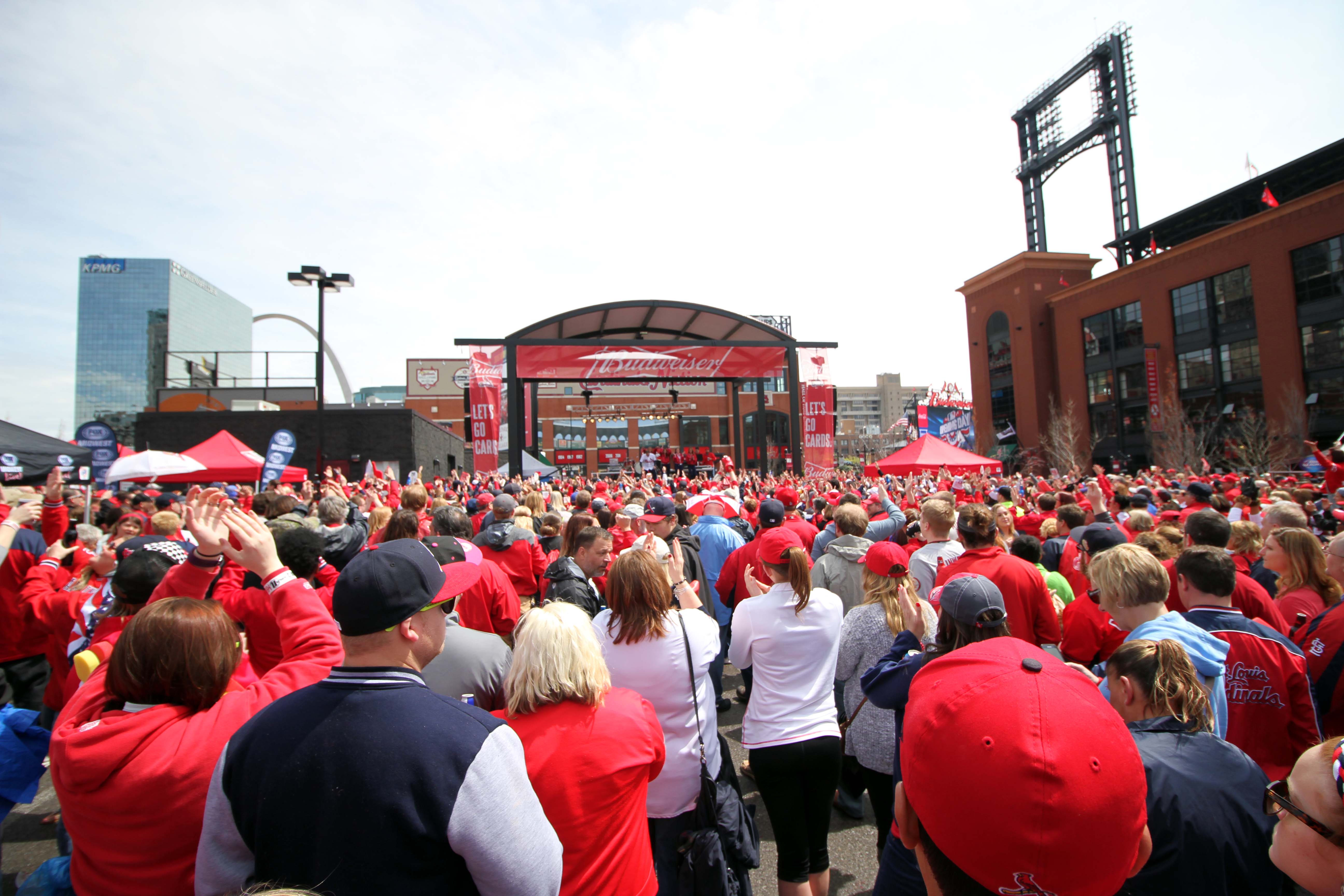 St. Louis Cardinals on X: Want to know the #OpeningDaySTL pregame schedule  and find out what's new for 2017? Read our Opening Day release at    / X