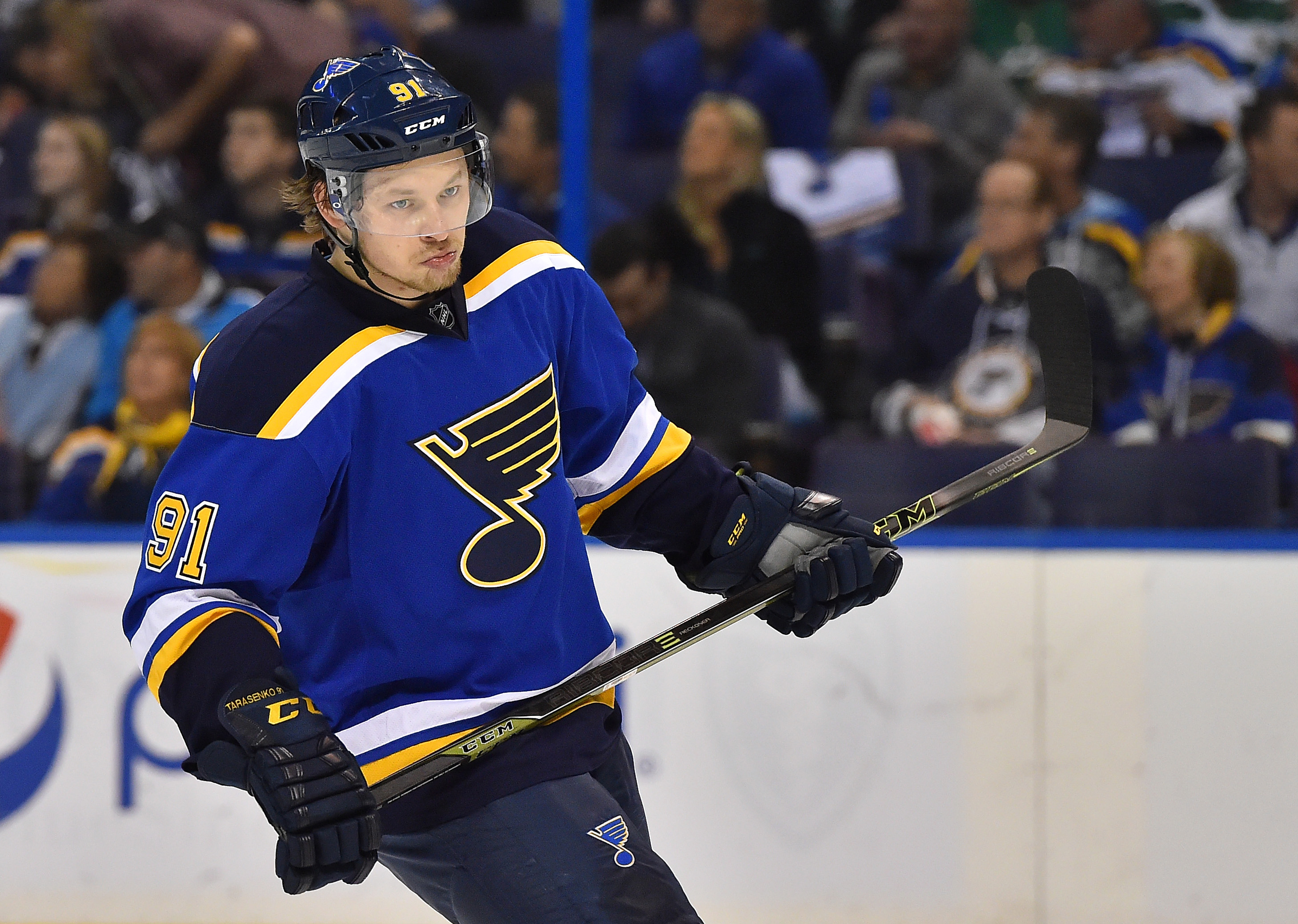 NHL profile photo on St. Louis Blues' Vladimir Tarasenko, from