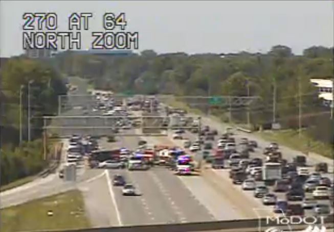 SB I-270 at I-64 reopened after multi-vehicle crash | 0