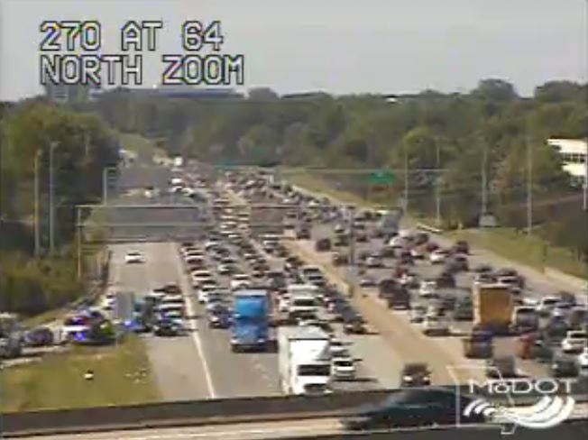 SB I-270 at I-64 reopened after multi-vehicle crash | ksdk.com