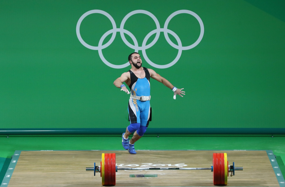 Kazakh weightlifter won a gold medal and should have won another for