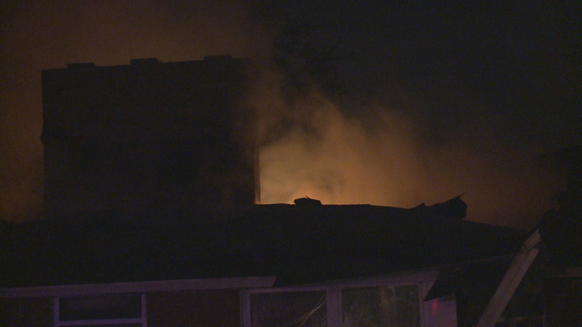Dog alerts family to house fire | ksdk.com