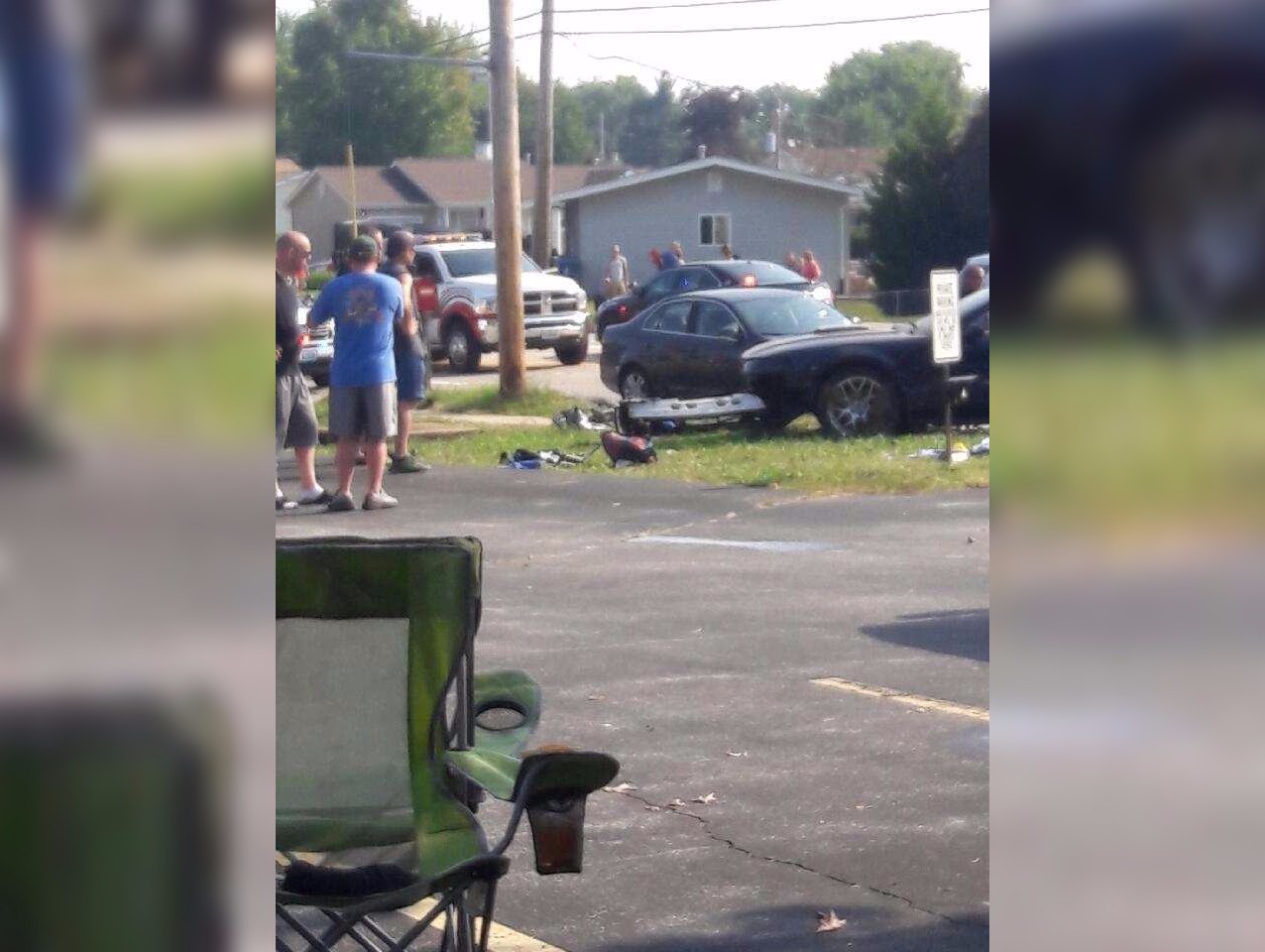 Car plows into crowd during Hazelwood Parade