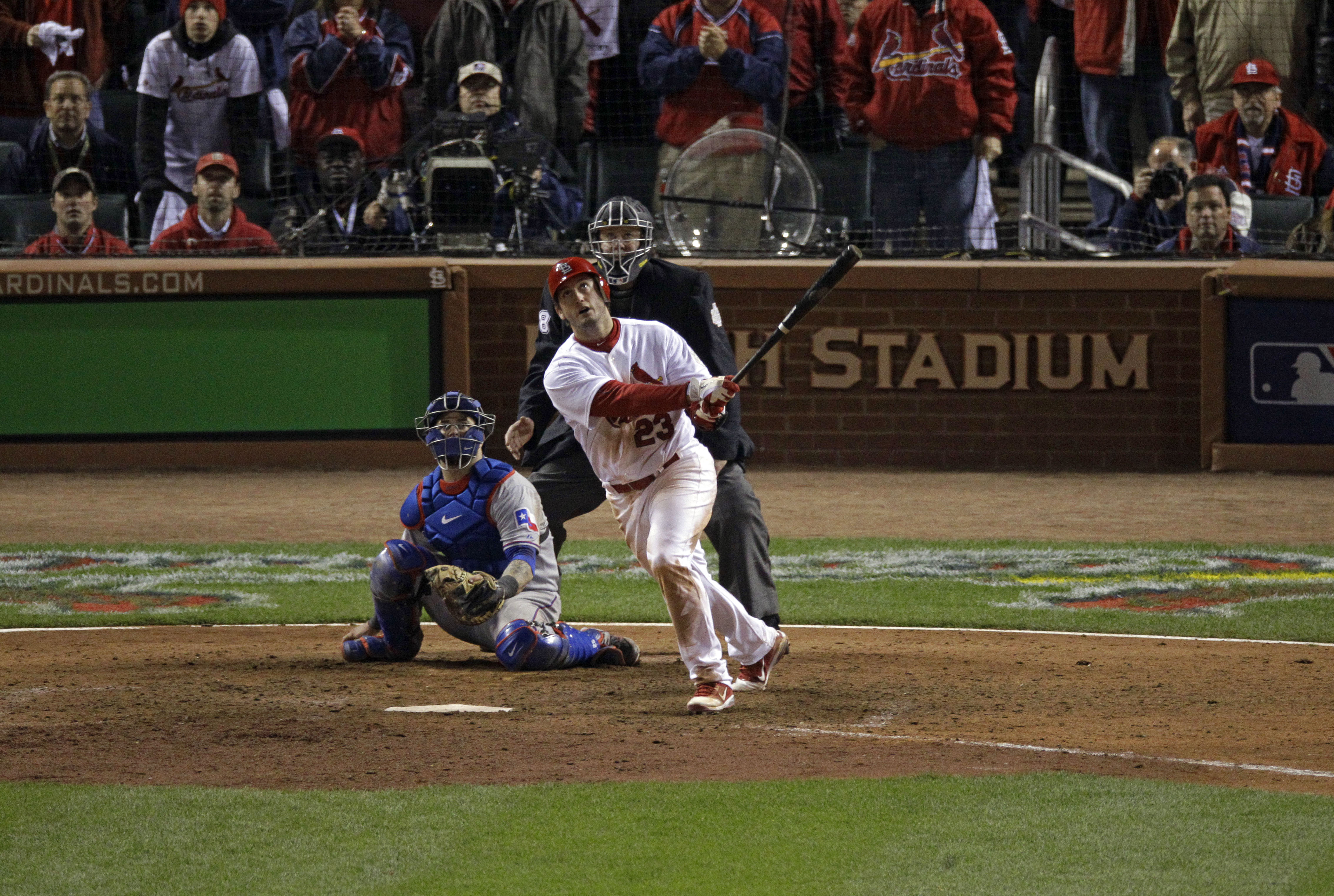 St Louis Cardinals 10 Texas Rangers 9 - as it happened, World Series Game  6, Sport