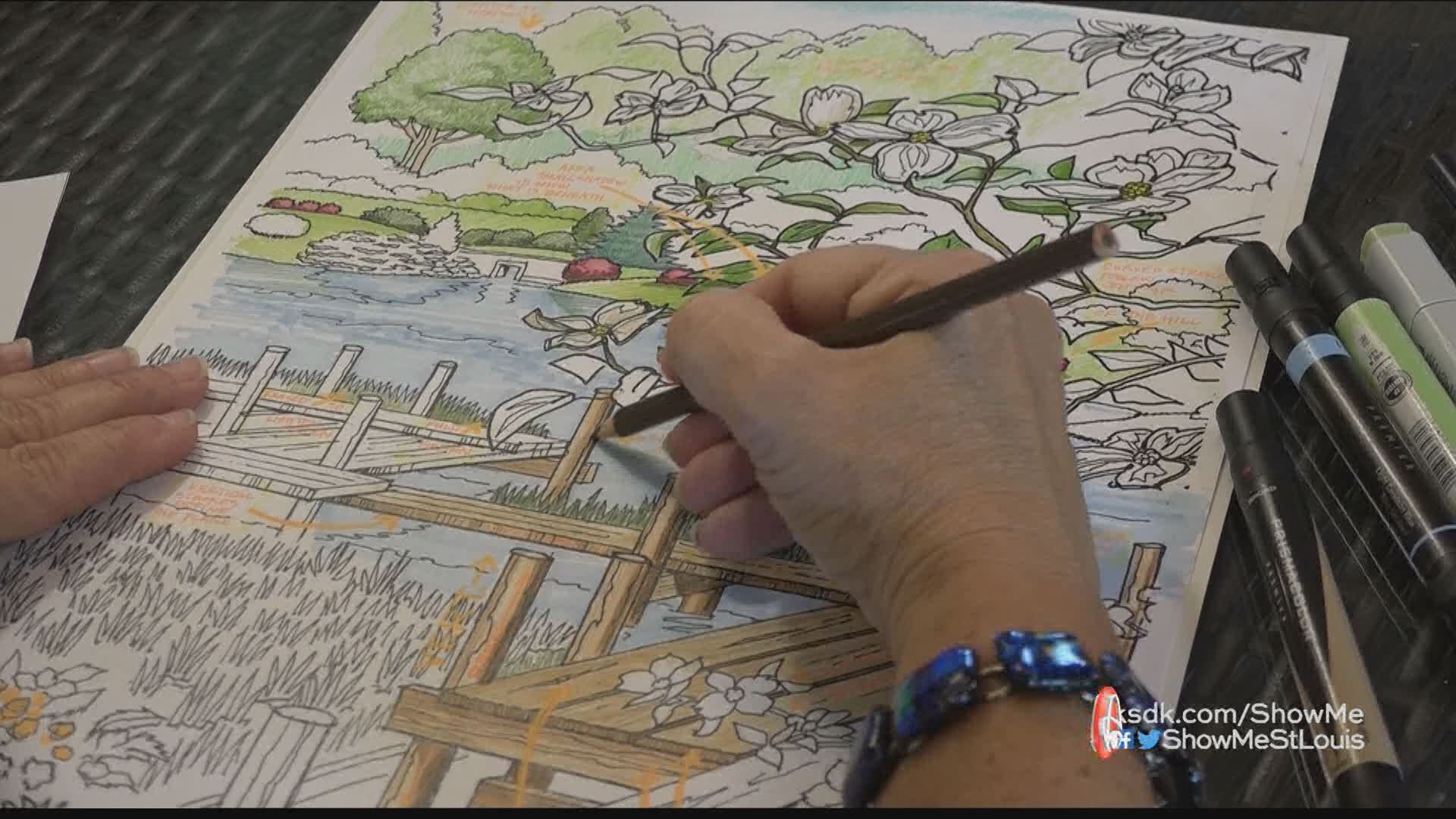 World's first official coloring book store opens in St. Louis