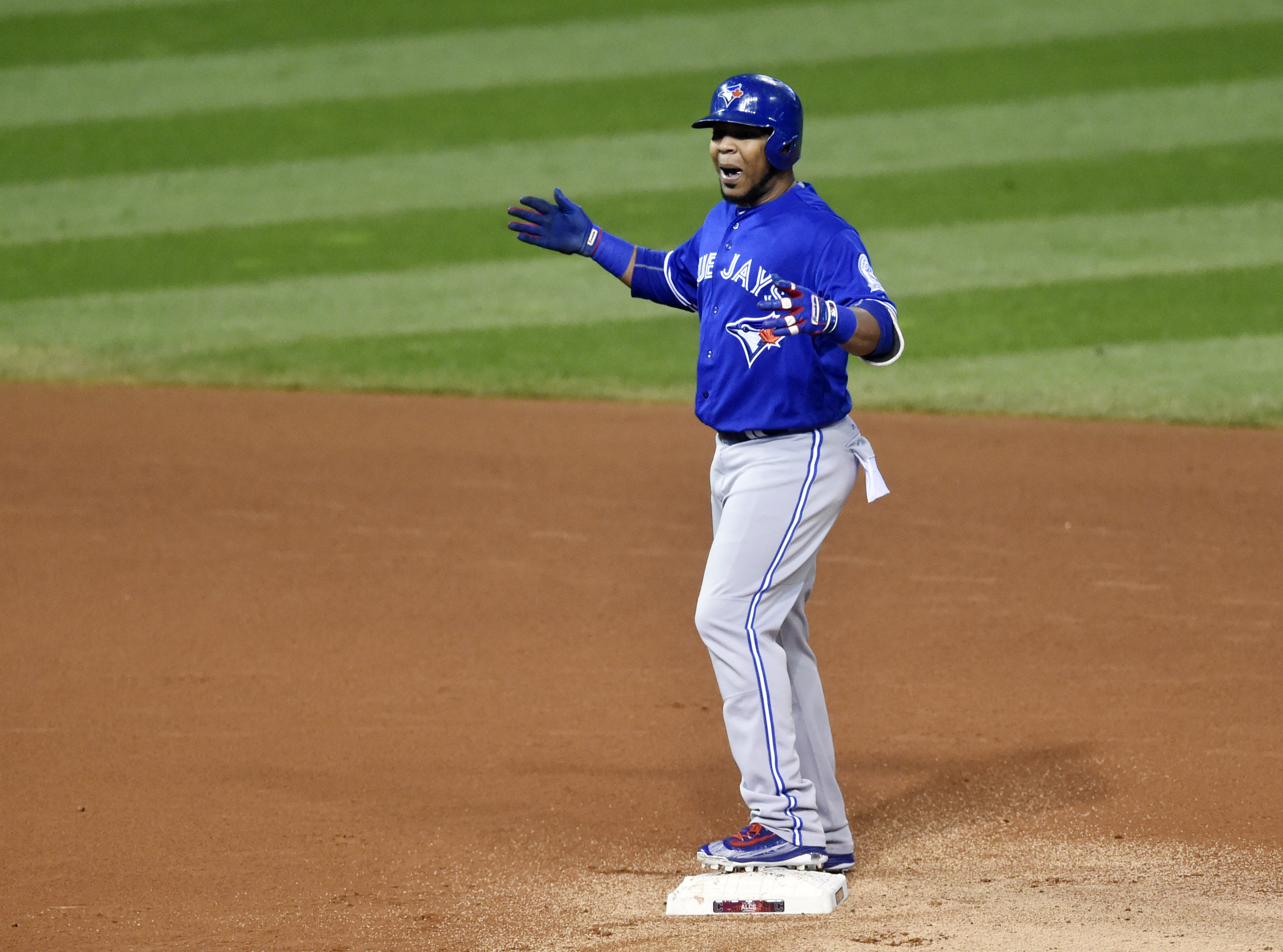 Edwin Encarnacion Hitting Slow Motion Home Run Toronto Blue Jays