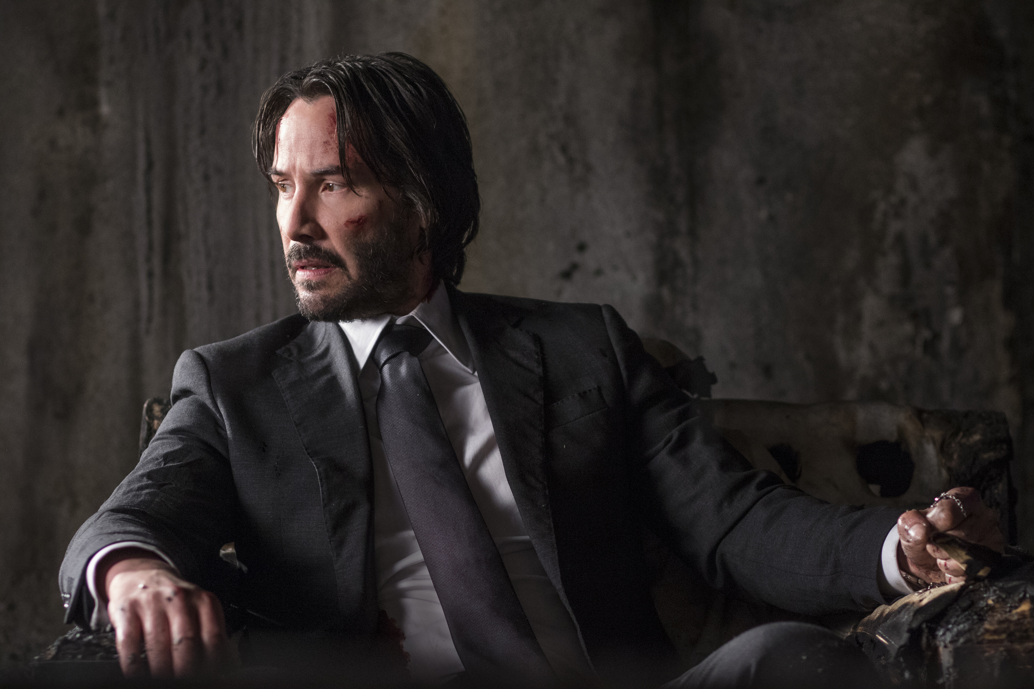 John Wick: Chapter 2 - Keanu Reeves on Reuniting With Laurence Fishburne  and John Wick 3 