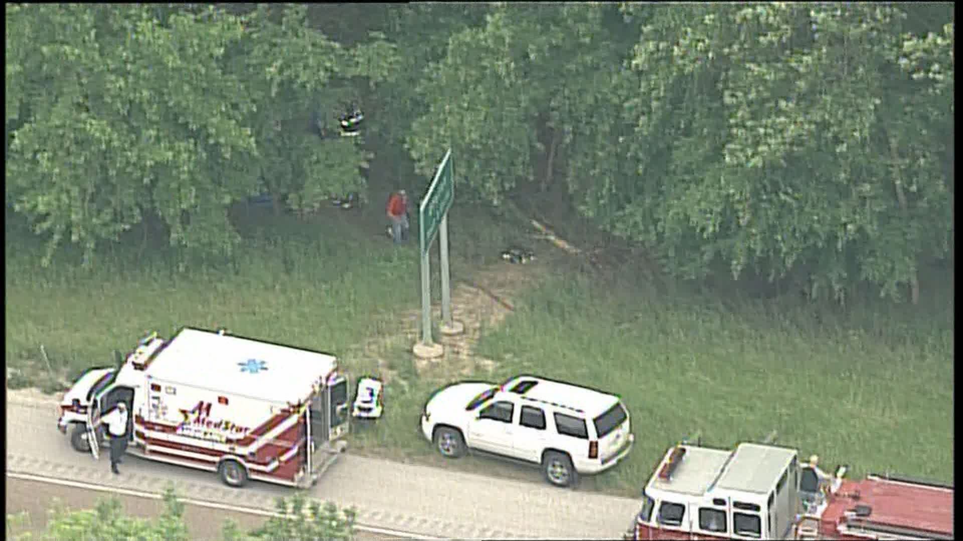 Scene photos Fatal accident on WB I64 in Illinois