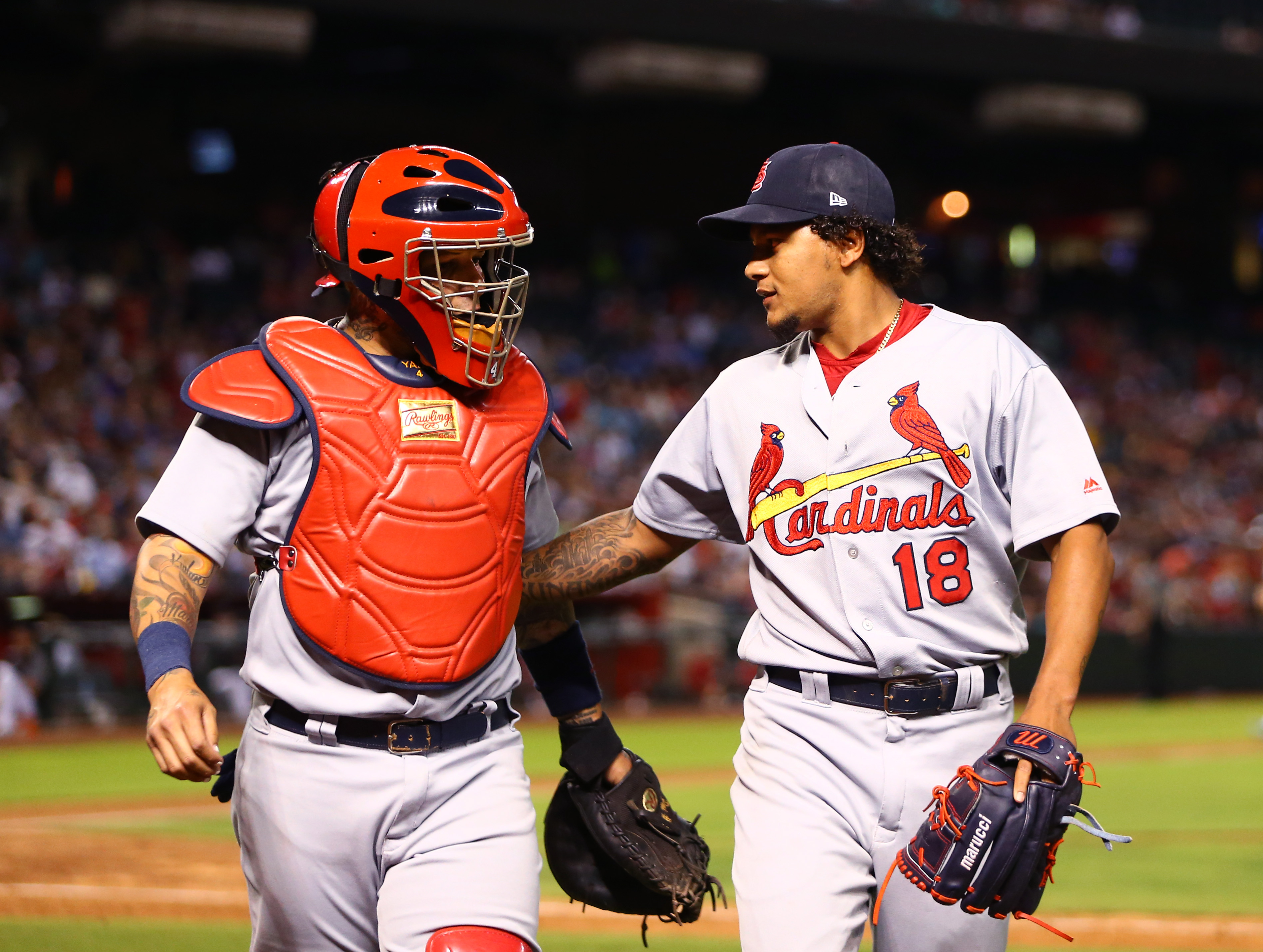 Where is Yadi? Cards catcher missing mid final season