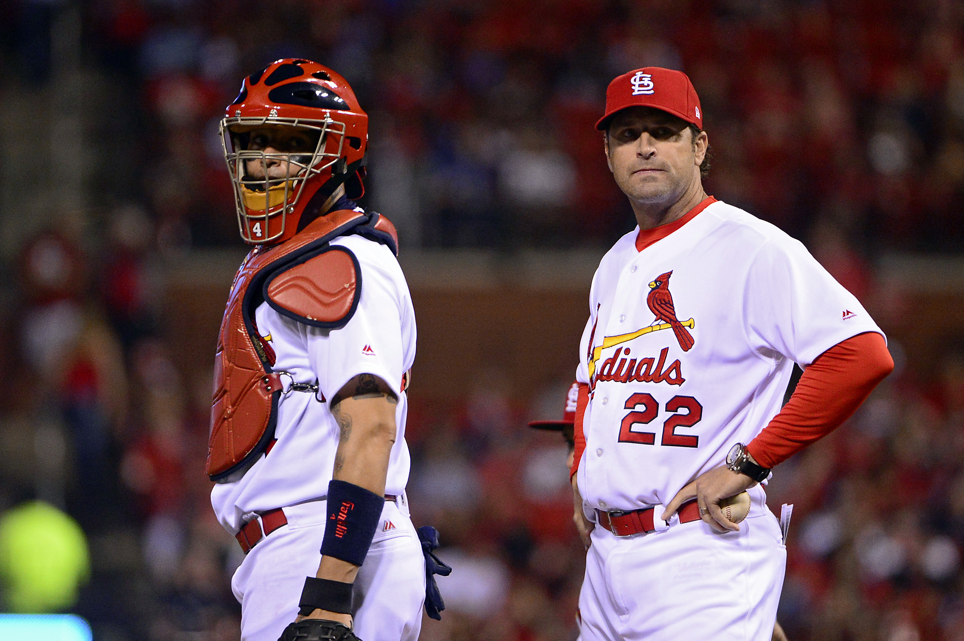 Yadier Molina calls out manager Mike Matheny on Instagram