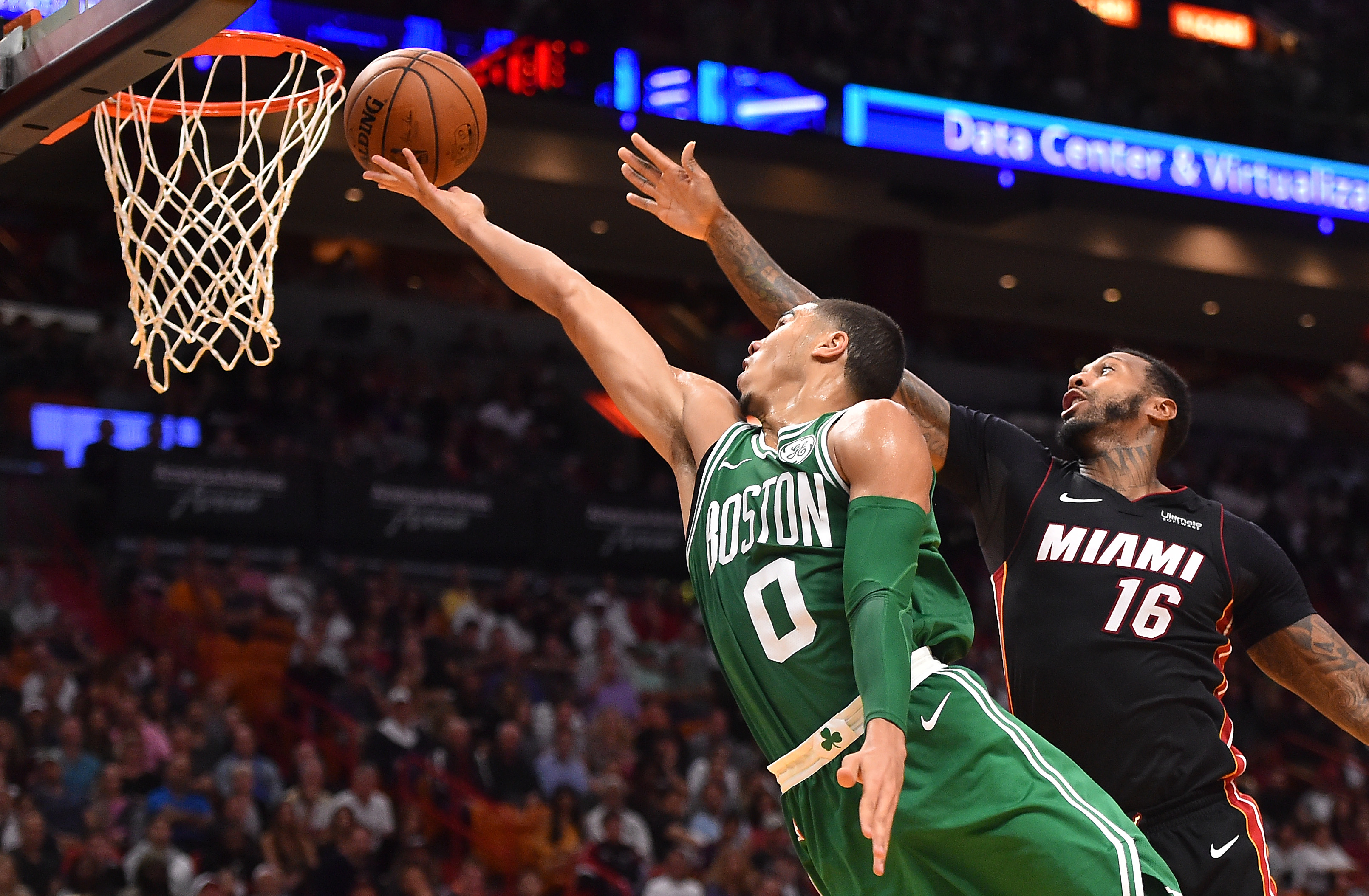 NBA - Jayson Tatum and Donovan Mitchell stuffed the stat