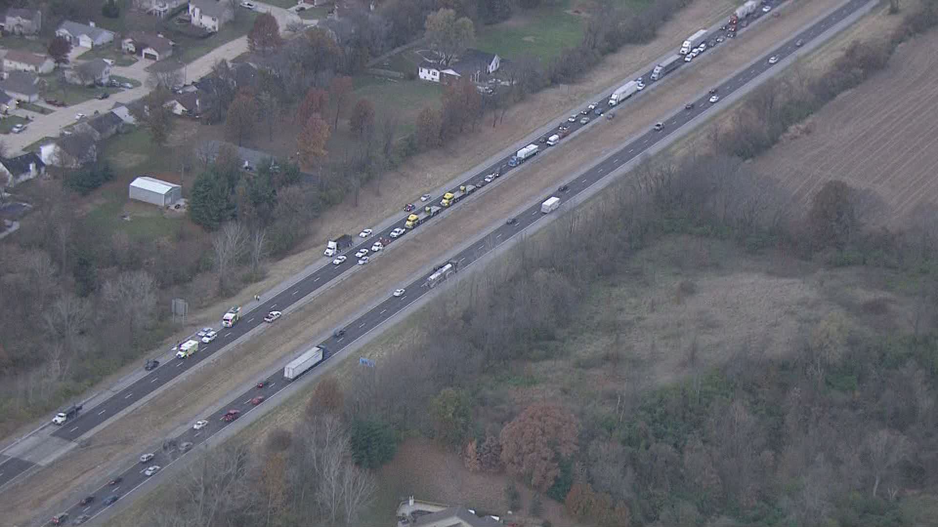 Man killed crossing highway following accident | ksdk.com