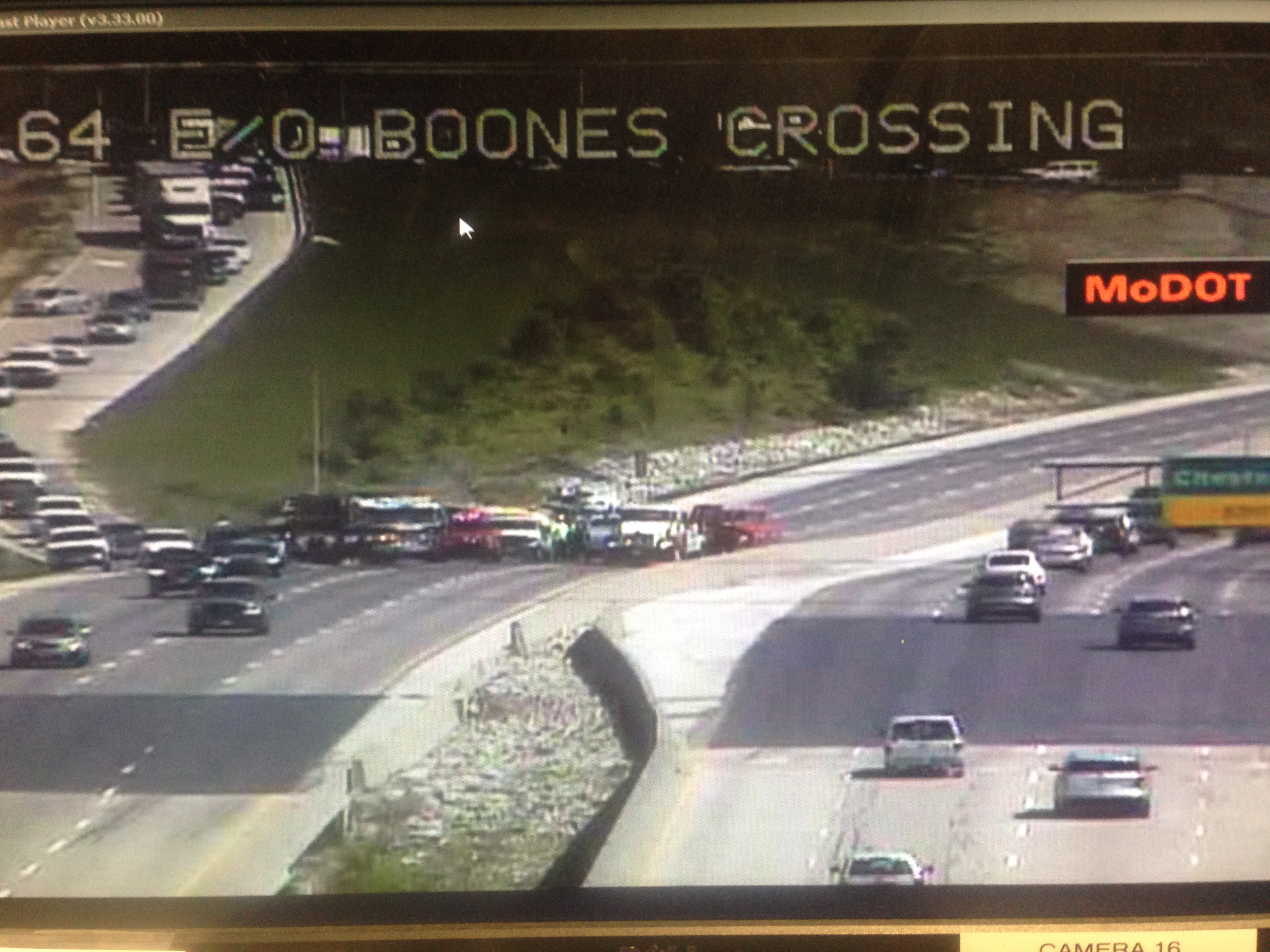 Interstates reopen after accidents cause havoc for WB drivers | ksdk.com