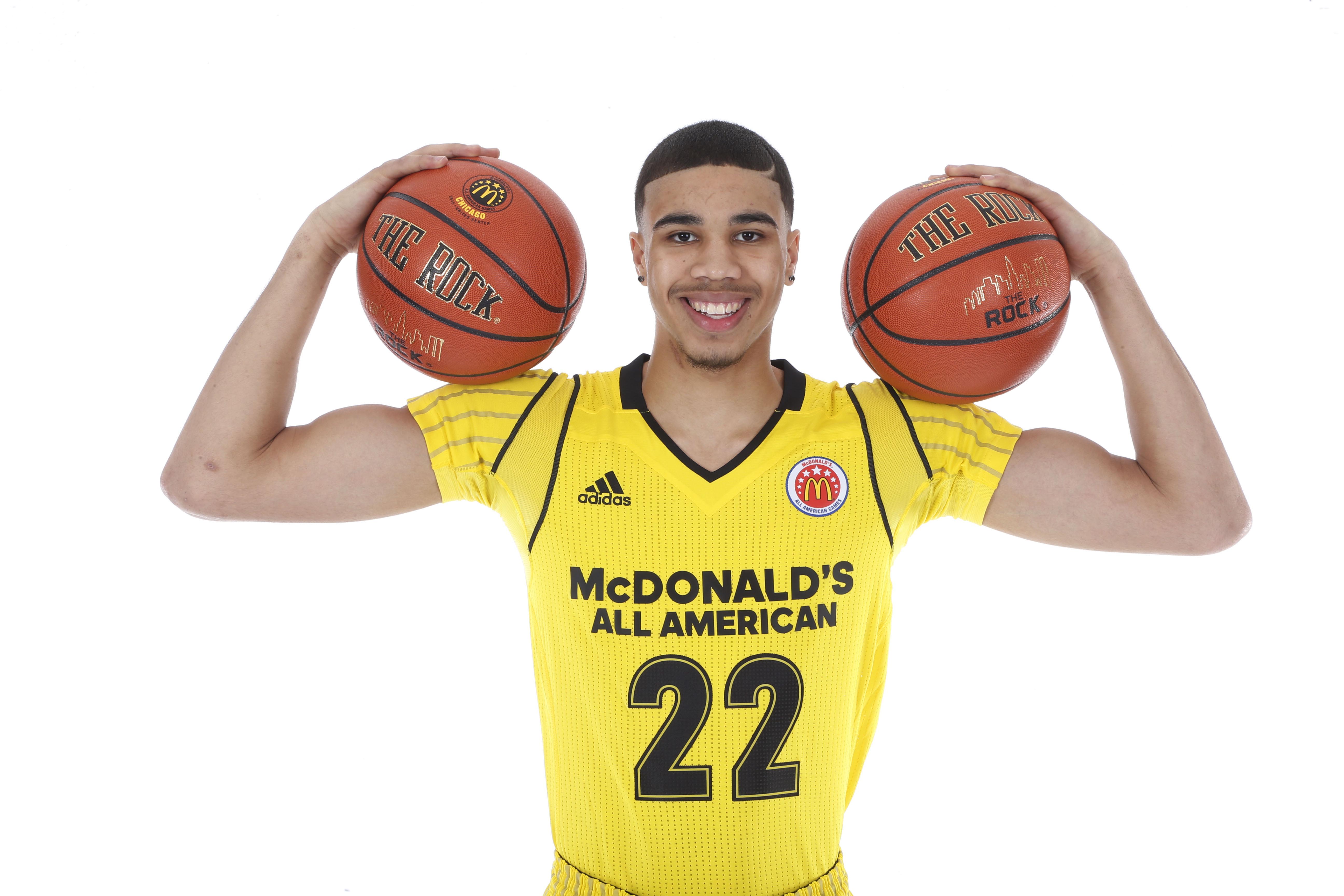 Jayson Tatum at McDonald's All-American Game | ksdk.com