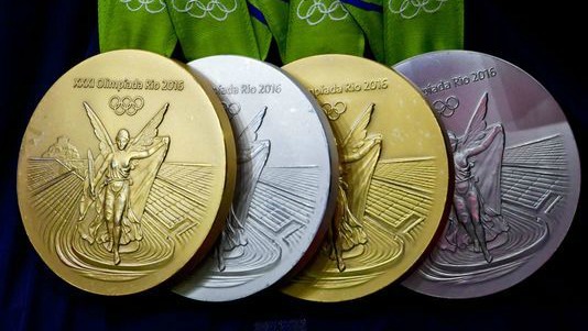 Medals from 2016 Rio Olympic Games are defective and show rusting ...